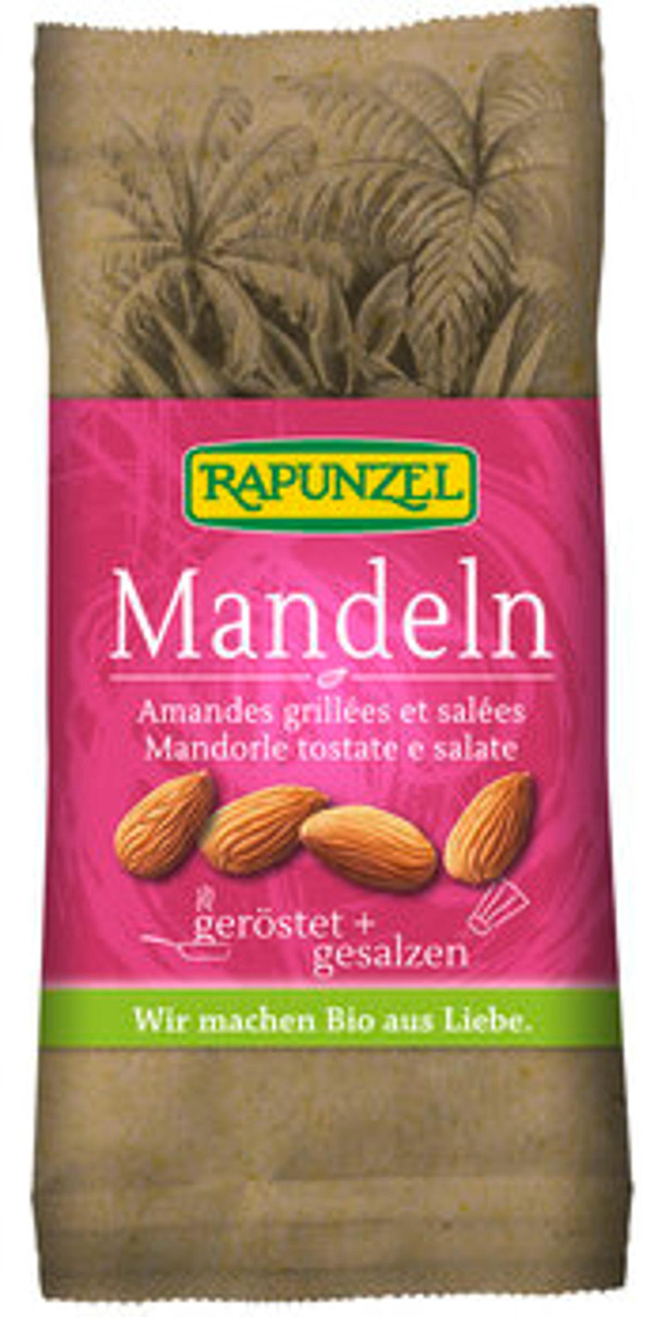 Produktfoto zu Mandeln geröstet und gesalzen, 60 g