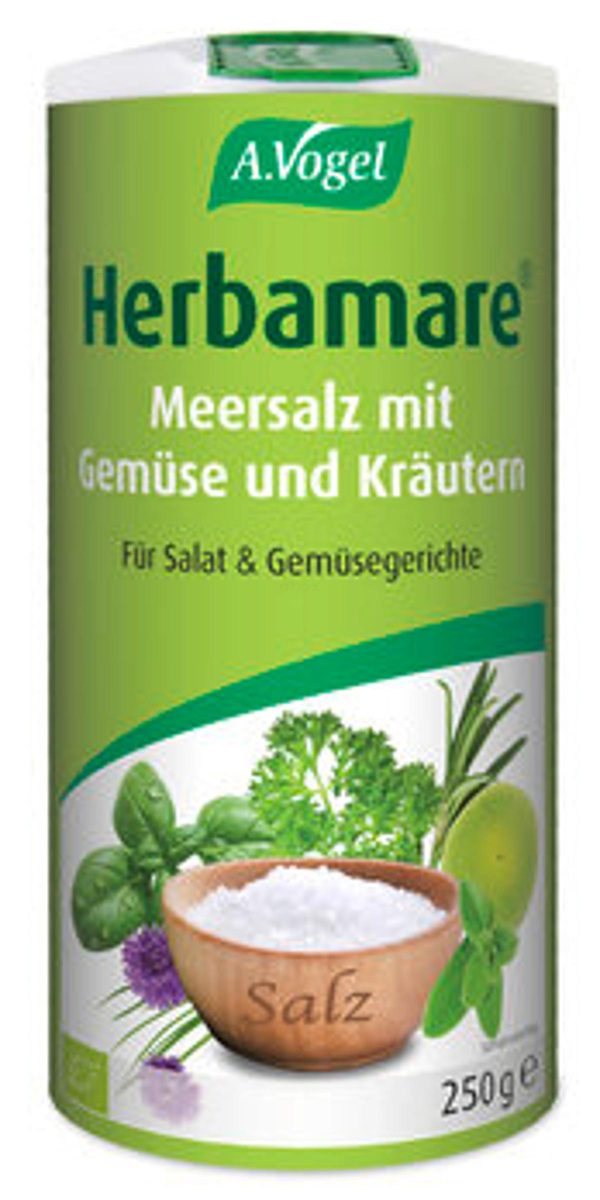 Produktfoto zu Herbamare Meersalz mit Gemüse und Kräutern, 250 g