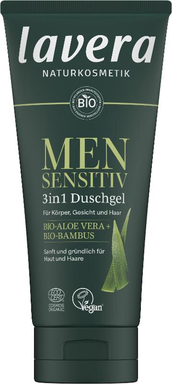 Produktfoto zu MEN sensitiv Duschgel 3in1, 200 ml