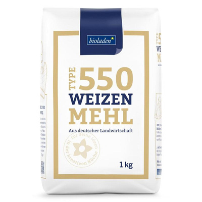Produktfoto zu Weizenmehl 550, 1 kg