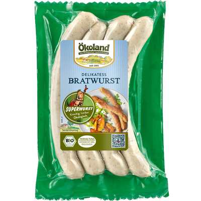 Produktfoto zu Delikatess Bratwurst, 4 Stück