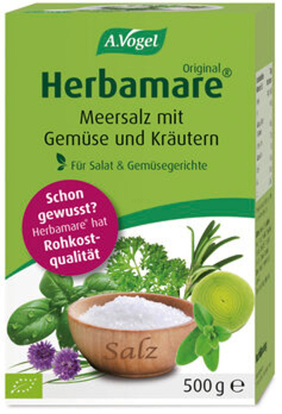 Produktfoto zu Herbamare Meersalz mit Gemüse und Kräutern, 500 g