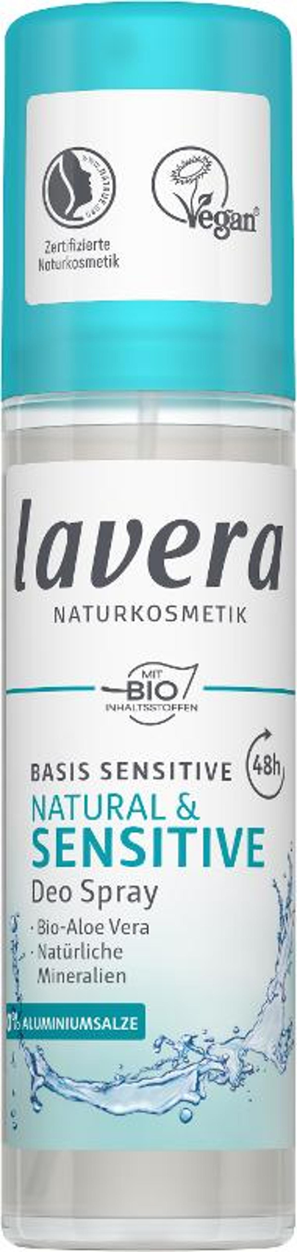 Produktfoto zu Deo Spray natural & sensitive, 75 ml