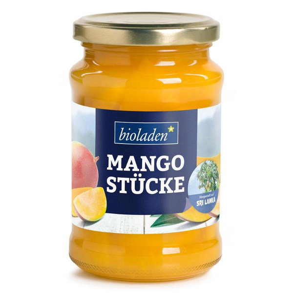 Produktfoto zu Mangostücke, 370 ml