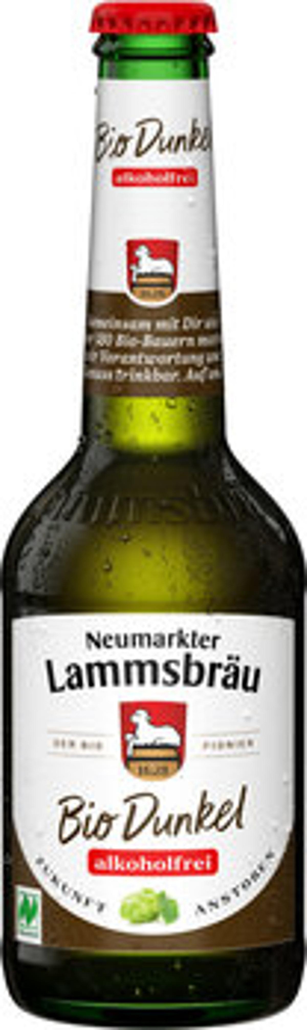 Produktfoto zu Bier Dunkel alkoholfrei, 0,33 l - 50% reduziert, da MHD 04.2026