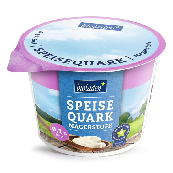 Produktfoto zu Speisequark Magerstufe 0,1%, 250 g