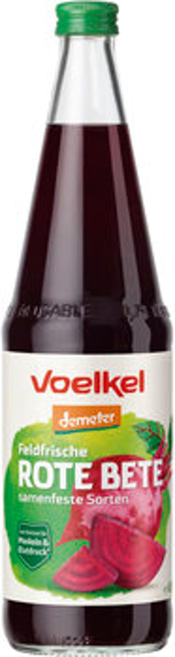 Produktfoto zu Rote Bete Saft feldfrisch, 6x0,7 l