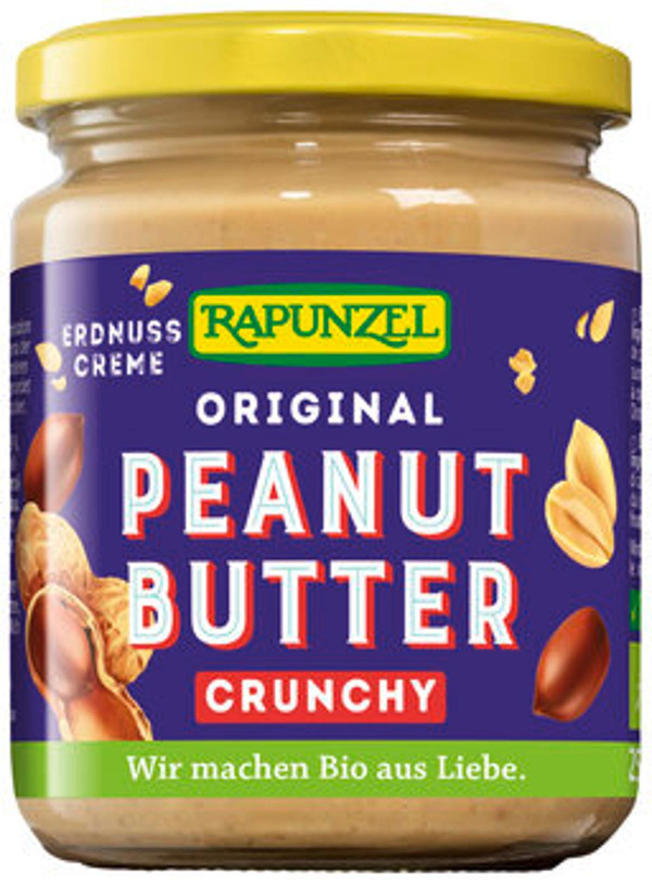 Produktfoto zu Peanutbutter Crunchy, 250 g