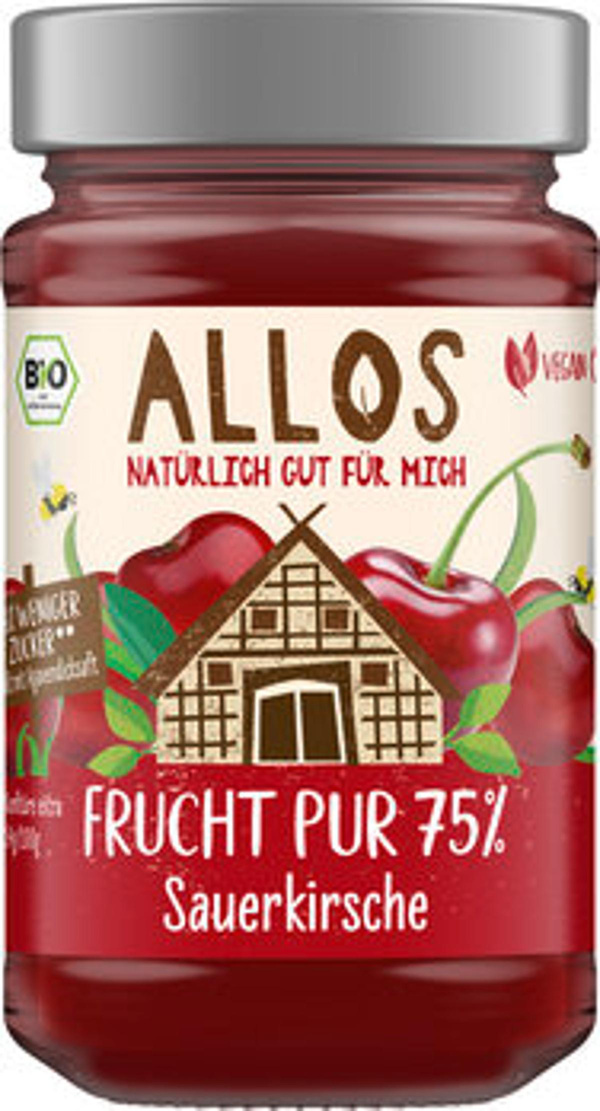 Produktfoto zu Frucht Pur Sauerkirsche, 250 g