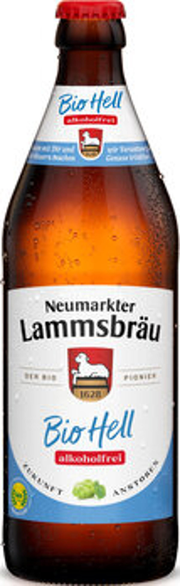 Produktfoto zu Bier Hell alkoholfrei, 10x0,5 l