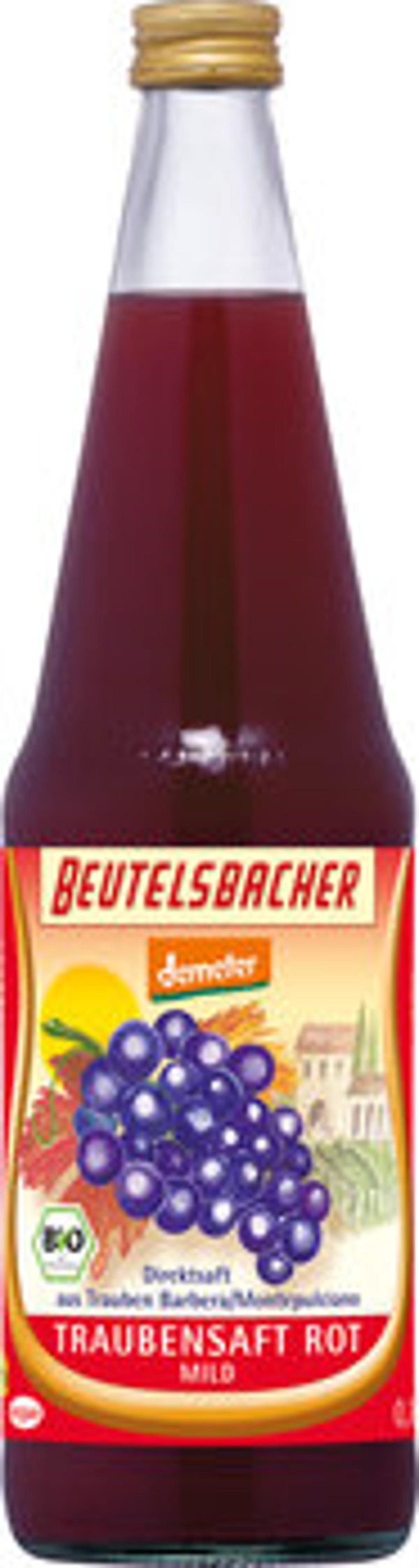 Produktfoto zu Traubensaft rot, 0,7 l