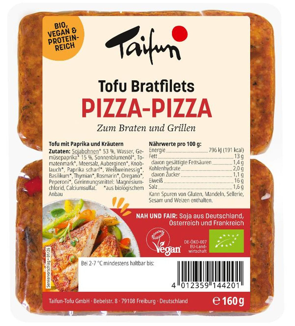 Produktfoto zu Pizza-Pizza Bratfilets, 160 g