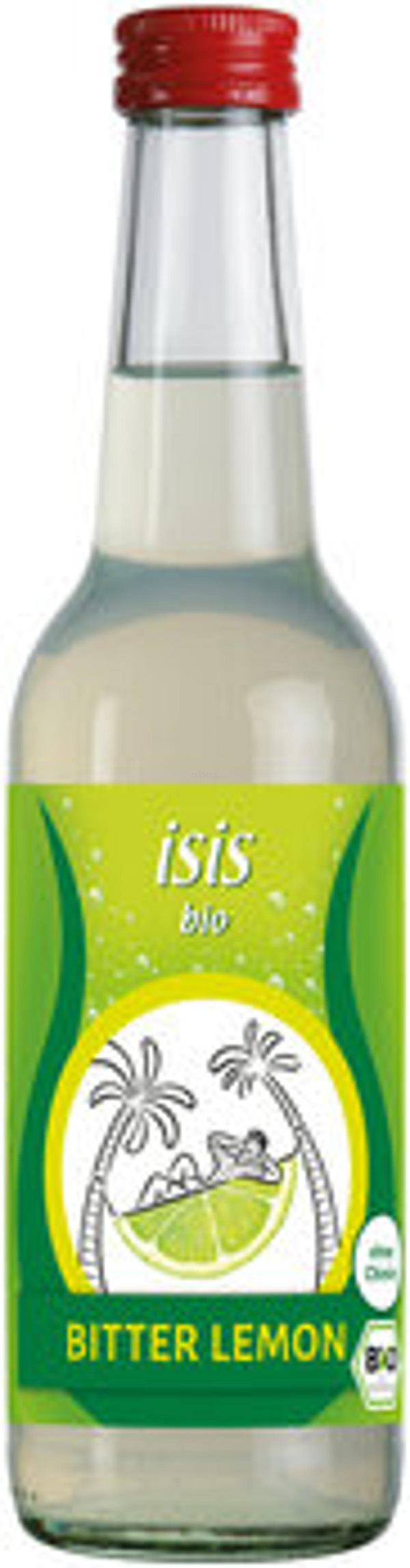 Produktfoto zu isis bio Bitter Lemon, 12x0,33 l
