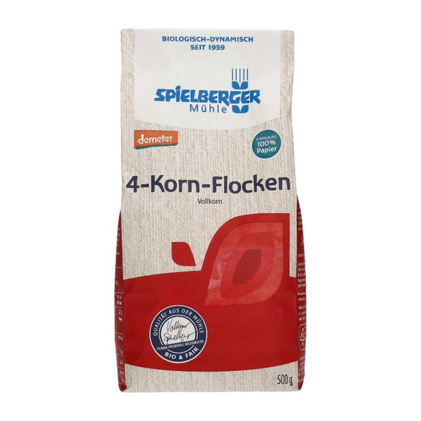 Produktfoto zu 4-Korn-Flocken, 500 g