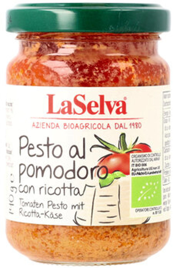 Produktfoto zu Tomaten Pesto mit Ricotta-Käse, 140 g