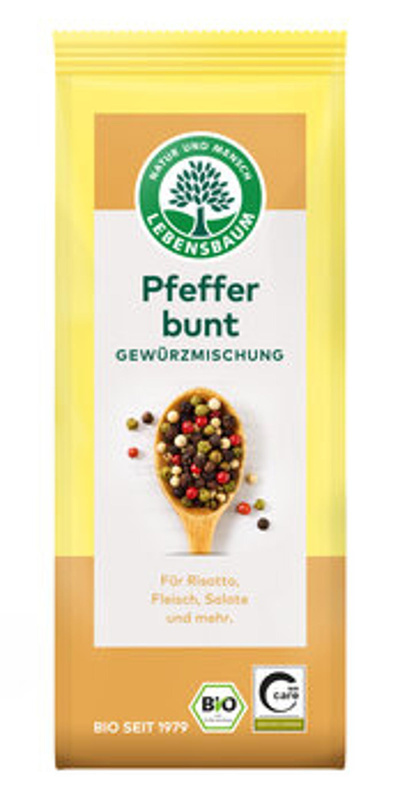 Produktfoto zu Bunter Pfeffer ganz, 50 g
