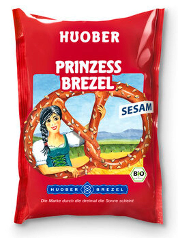 Produktfoto zu Brezel Prinzess mit Sesam, 125 g
