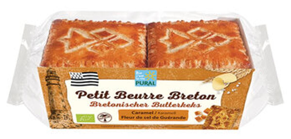 Produktfoto zu Bretonischer Butterkeks Karamell & Fleur de Sel, 220 g
