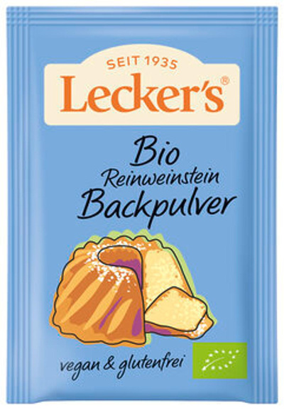 Produktfoto zu Reinweinstein Backpulver, 4x21 g