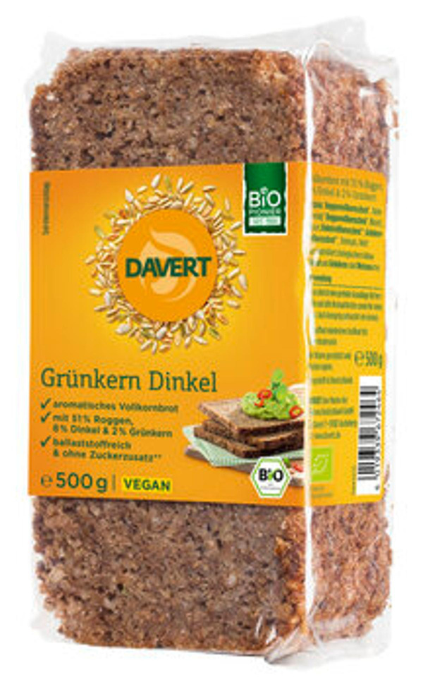 Produktfoto zu Grünkern Dinkelbrot, 500 g