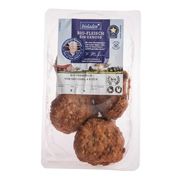 Produktfoto zu Frikadelle vom Geflügel, 4 Stück (ca. 0,34 kg)