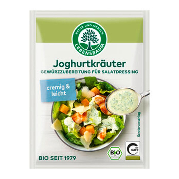 Produktfoto zu Joghurtkräuter Würzmischung für Salatdressing, 3 x 5 g