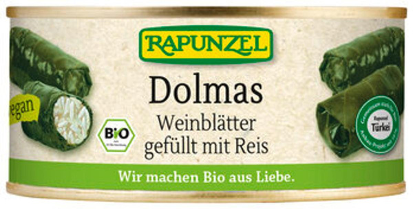 Produktfoto zu Dolmas Weinblätter gefüllt mit Reis, 280 g