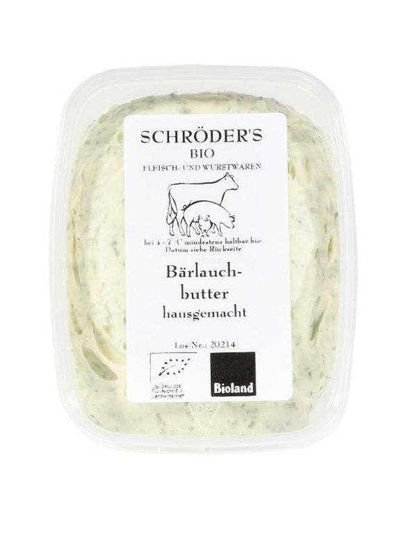 Produktfoto zu Bärlauchbutter, 120 g