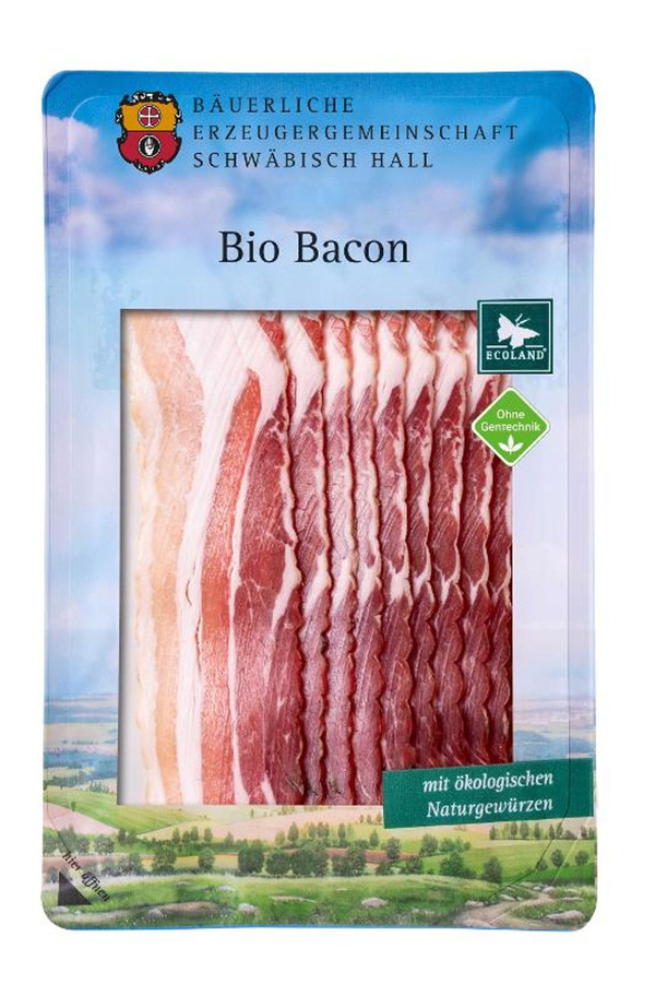 Produktfoto zu Bacon geschnitten, 80 g