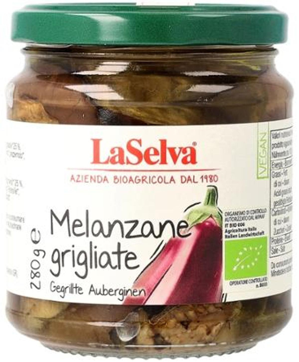 Produktfoto zu gegrillte Auberginen in Öl, 280 g