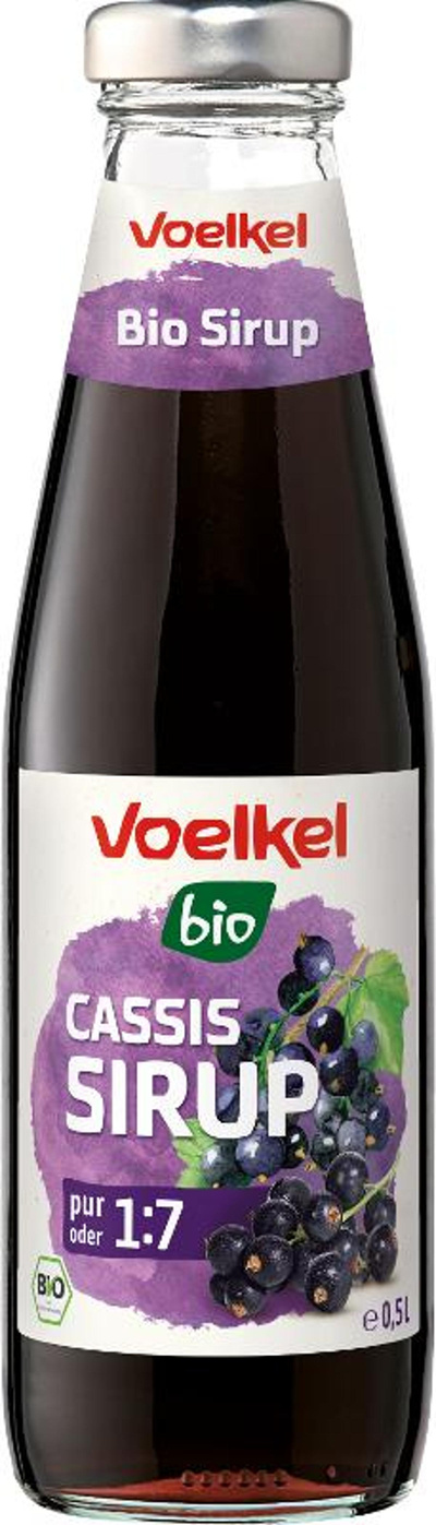 Produktfoto zu Cassis Sirup, 0,5 l