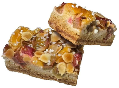 Produktfoto zu Rhabarberkuchen, 4 Stück - SteinofenBäcker