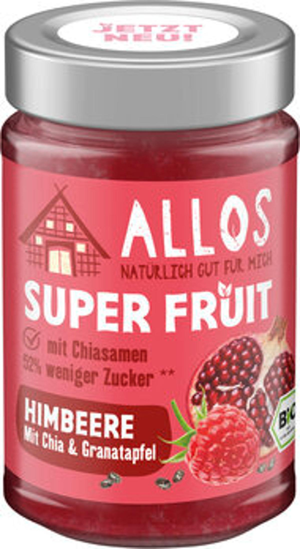 Produktfoto zu Super Fruit Fruchtaufstrich Himbeere, 200 g