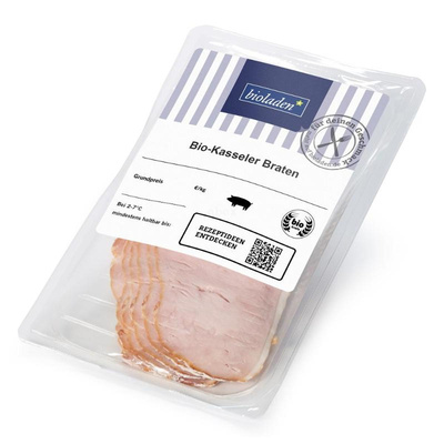 Produktfoto zu Kasseler Braten geschnitten, 80 g