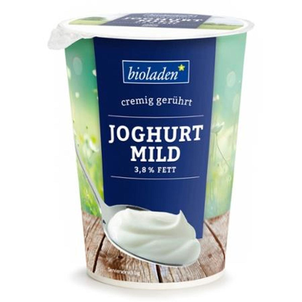 Produktfoto zu Joghurt Natur mild, 3,8%, 500 g