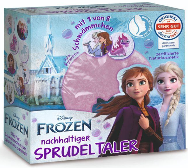 Produktfoto zu Bade-Sprudeltaler Disney Frozen, 1 Stück - 60 g