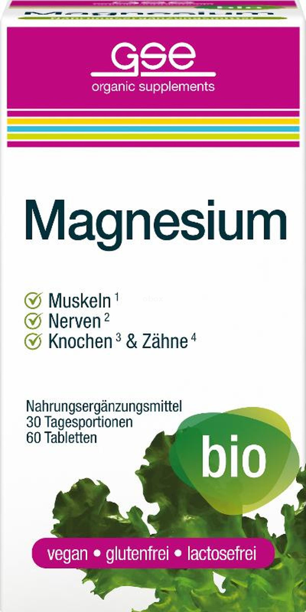 Produktfoto zu Magnesium, 60 Tabletten