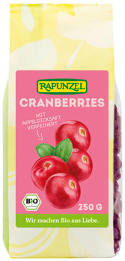 Produktfoto zu Cranberries, 250 g