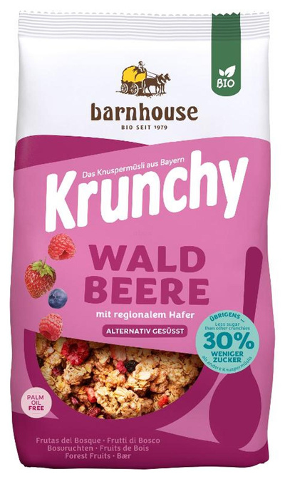 Produktfoto zu Krunchy Waldbeere, 500 g