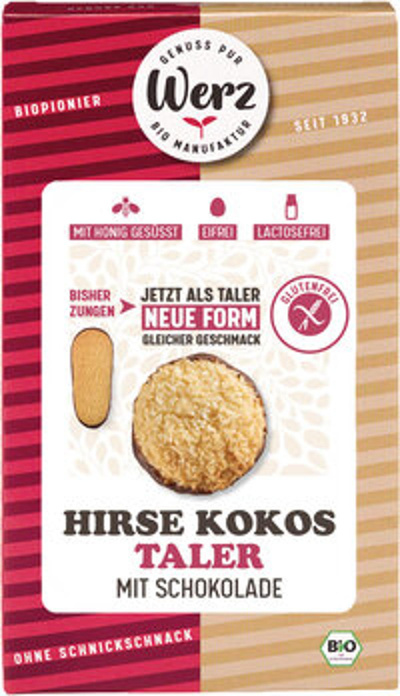 Produktfoto zu Hirse-Kokoszungen, 150 g