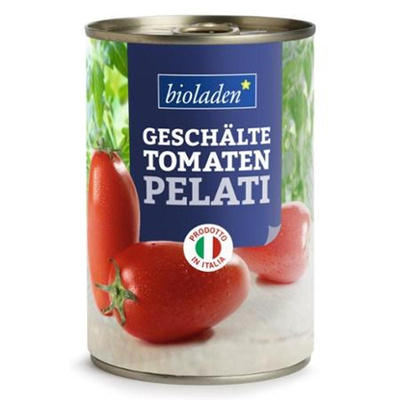 Produktfoto zu Pelati geschälte Tomaten, 400 g
