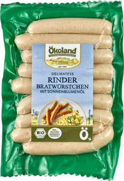 Produktfoto zu Delikatess Rinder-Bratwürstchen, 9 Stück