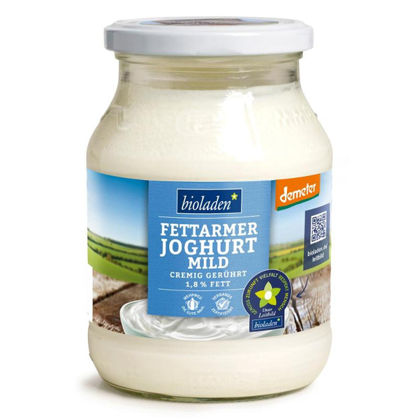 Produktfoto zu Fettarmer Joghurt mild 1,8 %, 500 g