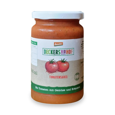 Produktfoto zu Tomatensauce mit Gemüse und Kräutern, 340 ml