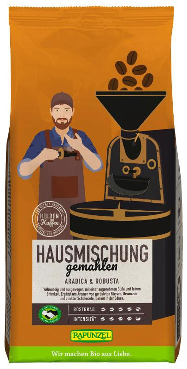Produktfoto zu Heldenkaffee Hausmischung gemahlen, 500 g