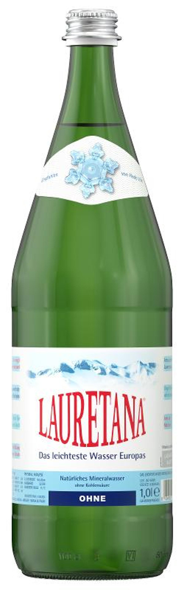 Produktfoto zu Lauretana still, 6x1 Liter