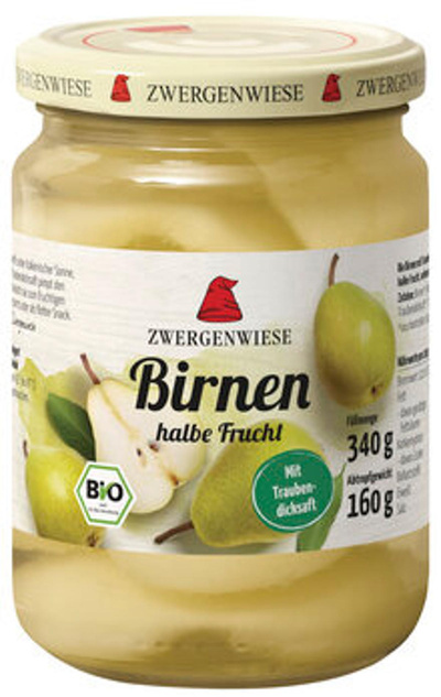 Produktfoto zu Birnen halbe Frucht, 340 g