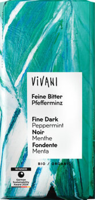 Produktfoto zu Pfefferminz Schokolade, 100 g