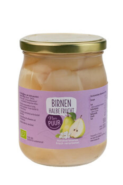 Produktfoto zu Birnen halbe Frucht, 550 g