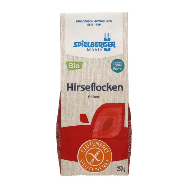 Produktfoto zu Hirseflocken gf, 250 g